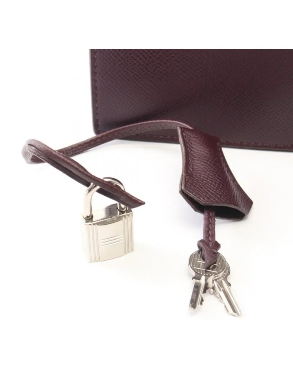 Hermes Briefcase Kelly Depeche 34 Violet Leather
